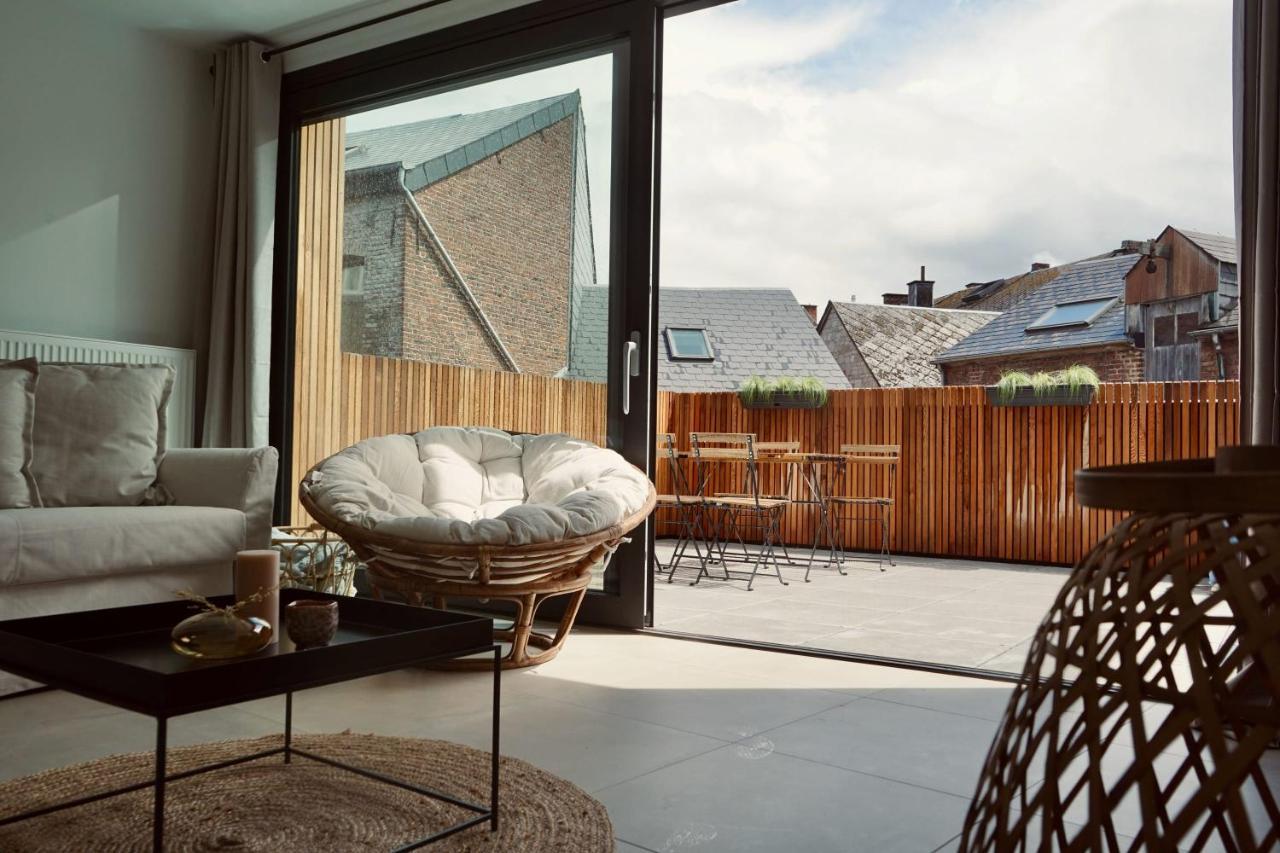 La Terrasse - Residence Le Cercle Marche-en-Famenne Buitenkant foto